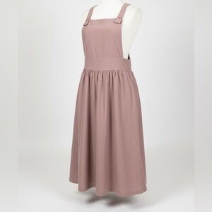 Blush Pink Apron Dress | Polagram | Cottagecore | Size Small
